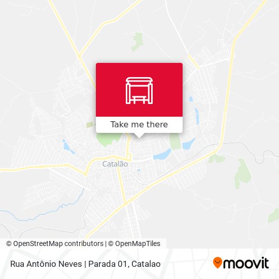 Mapa Rua Antônio Neves | Parada 01