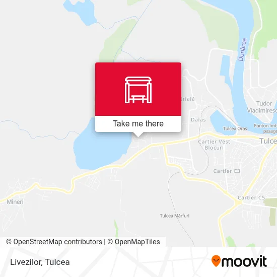 Livezilor map
