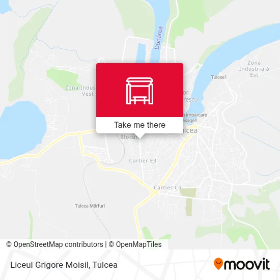 Liceul Grigore Moisil map