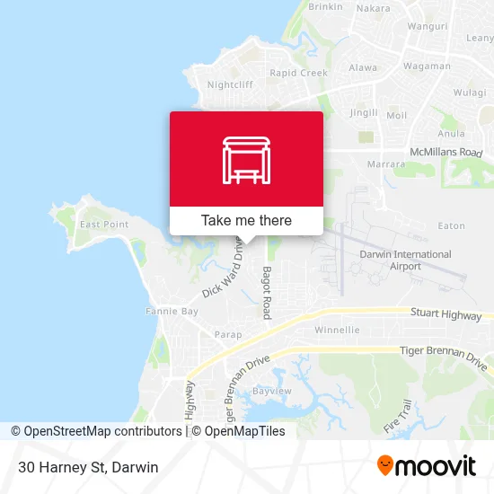 Mapa 30 Harney St