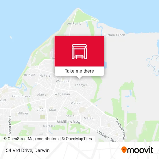 Mapa 54 Vrd Drive