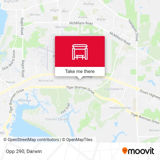 Mapa Opp 290