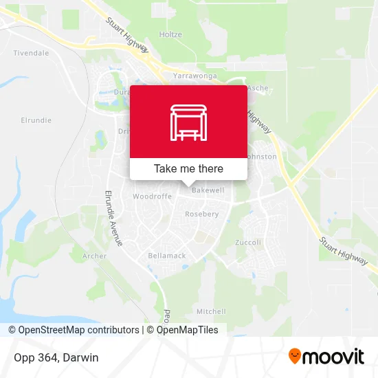 Mapa Opp 364