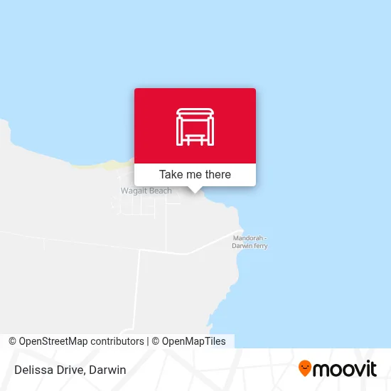 Mapa Delissa Drive