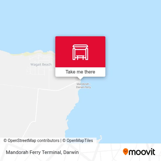 Mapa Mandorah Ferry Terminal