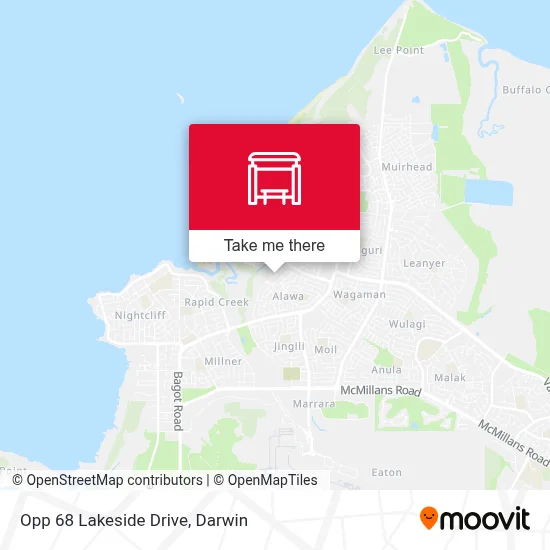 Mapa Opp 68 Lakeside Drive
