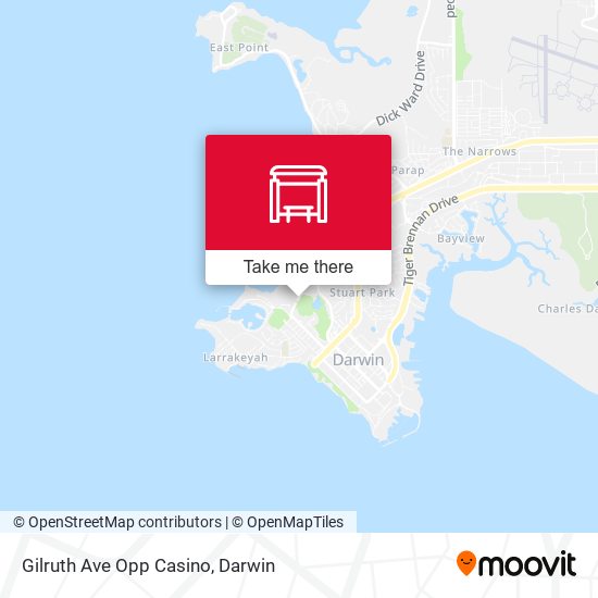 Gilruth Ave Opp Casino map