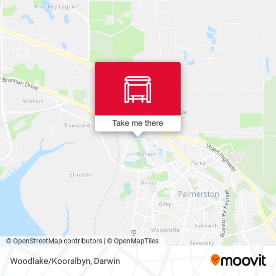 Woodlake/Kooralbyn map