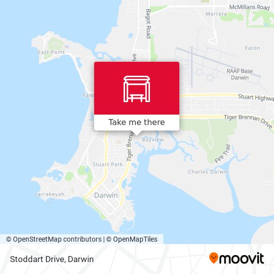 Stoddart Drive map