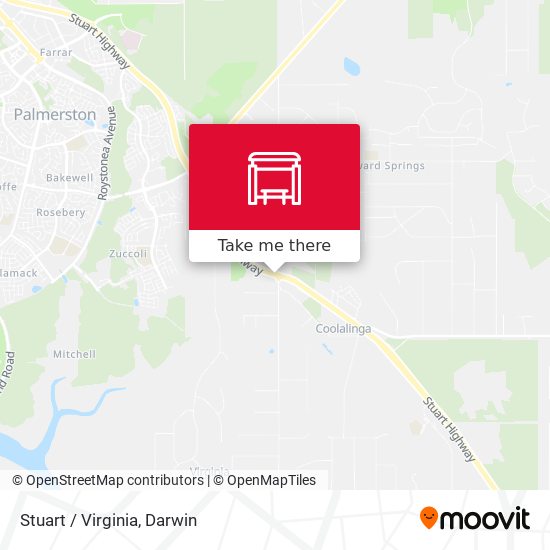 Stuart / Virginia map
