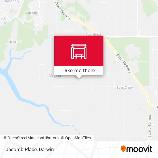 Jacomb Place map