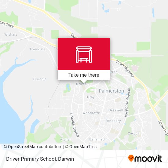 Driver Primary School map