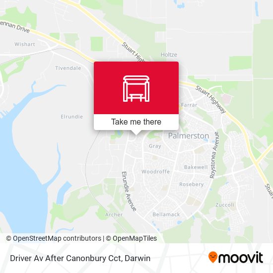 Mapa Driver Av After Canonbury Cct
