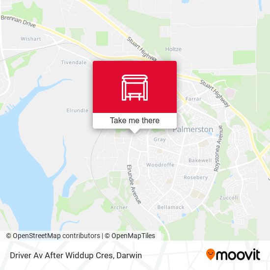 Driver Av After Widdup Cres map