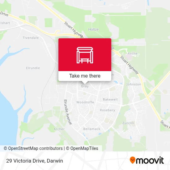 Mapa 29 Victoria Drive