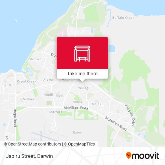 Jabiru Street map