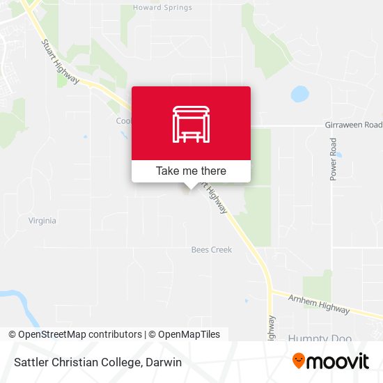 Sattler Christian College map