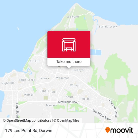 179 Lee Point Rd map