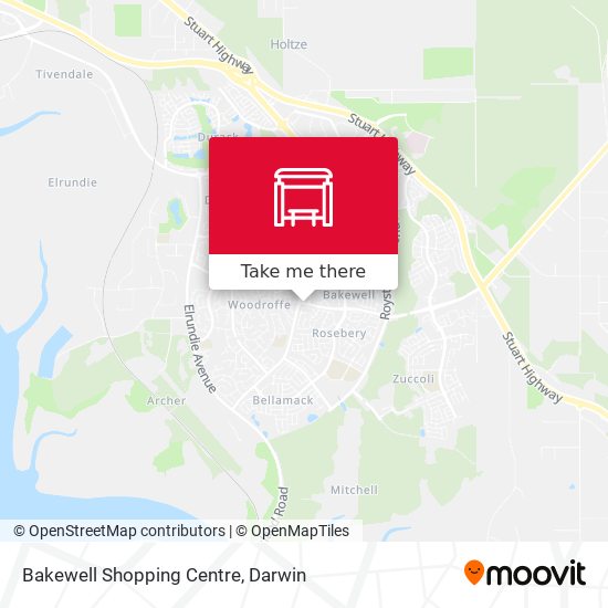 Bakewell Shopping Centre map