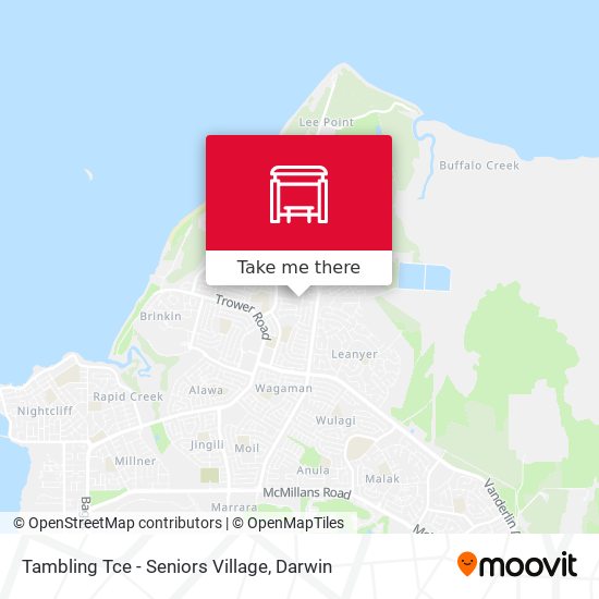 Tambling Tce - Seniors Village map