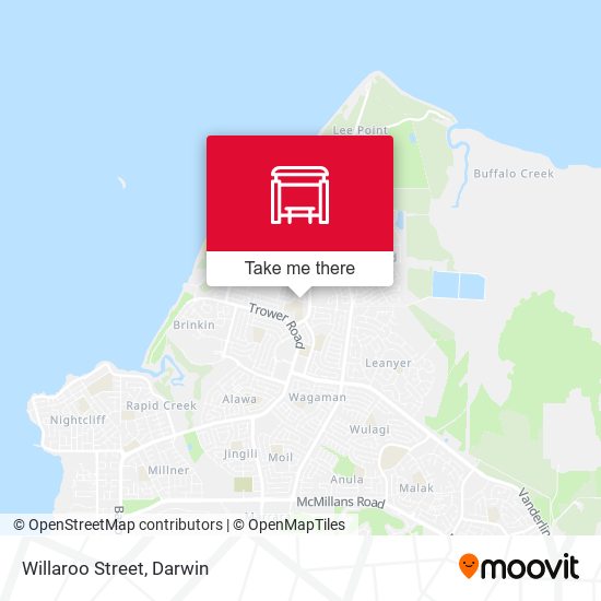 Willaroo Street map