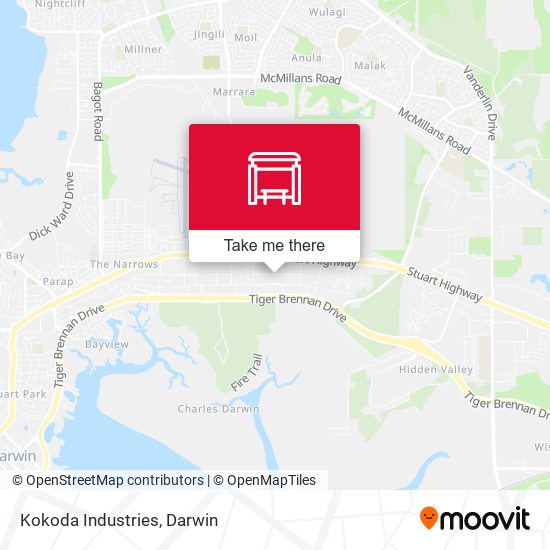 Kokoda Industries map