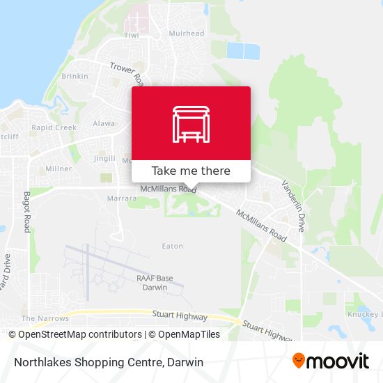 Northlakes Shopping Centre map