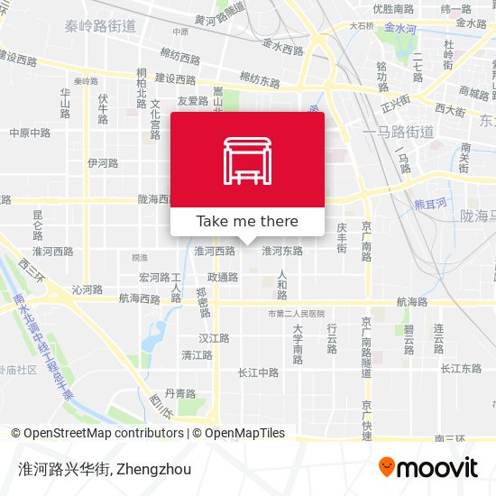 淮河路兴华街 map