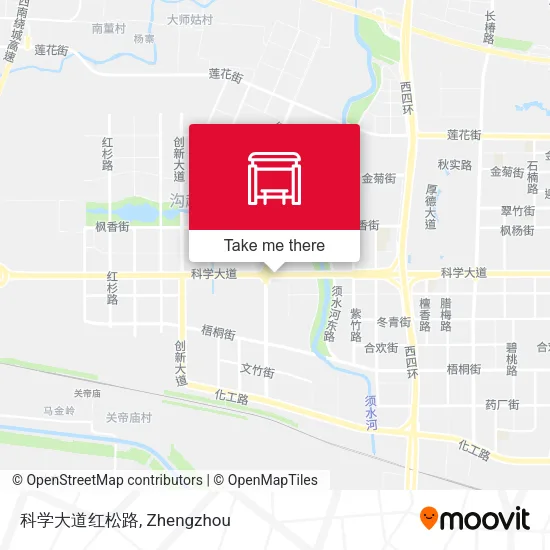 科学大道红松路 map