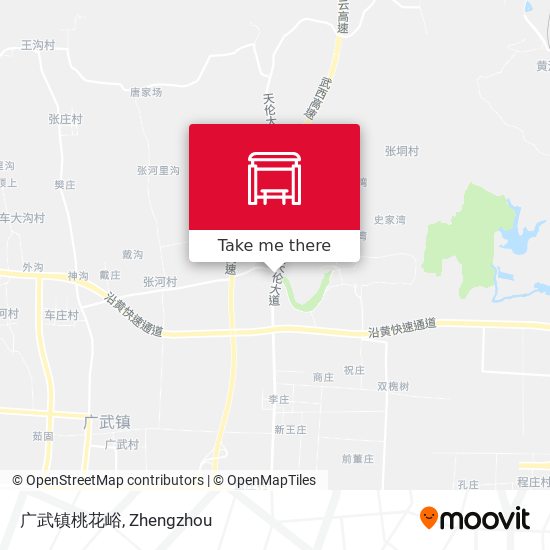 广武镇桃花峪 map