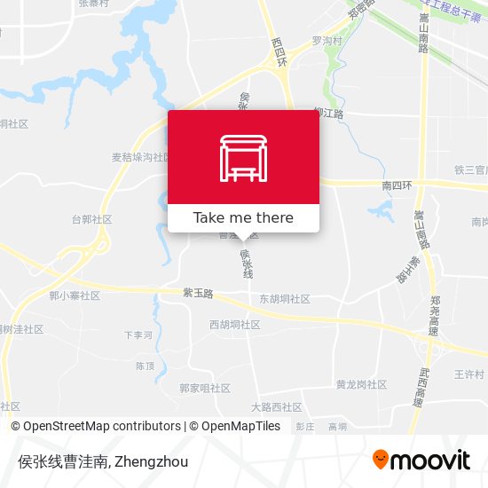 侯张线曹洼南 map