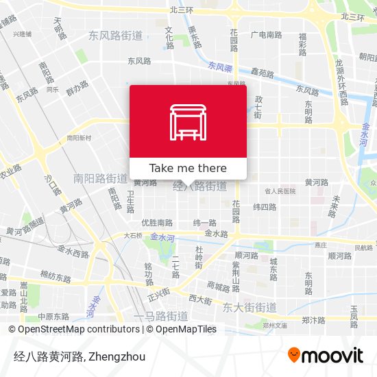 经八路黄河路 map
