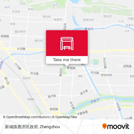 新城路惠济区政府 map
