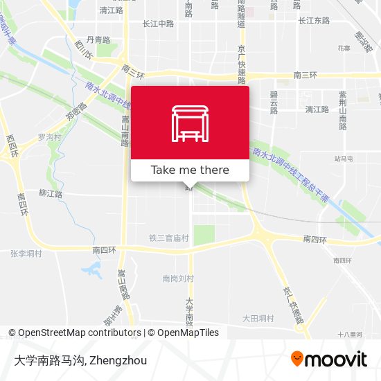 大学南路马沟 map