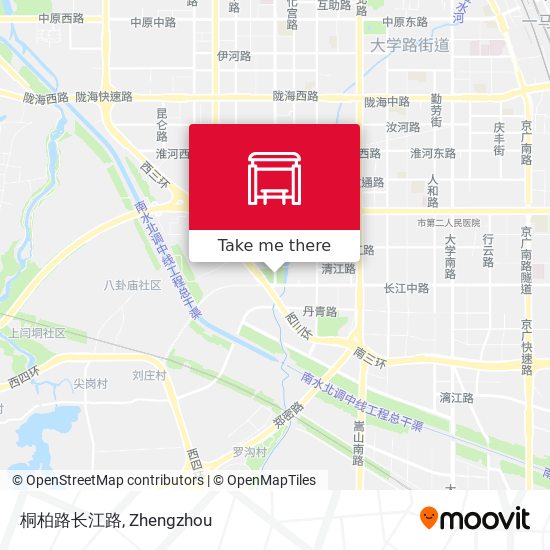 桐柏路长江路 map