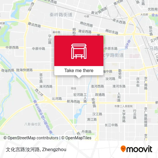 文化宫路汝河路 map