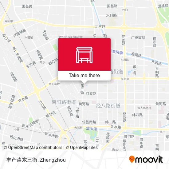 丰产路东三街 map