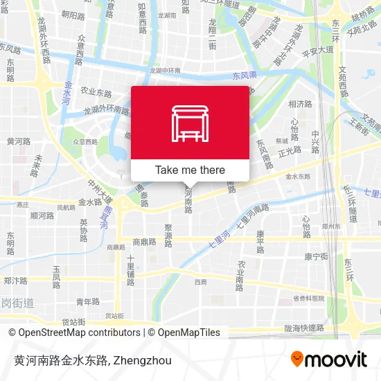 黄河南路金水东路 map