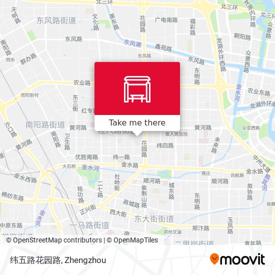 纬五路花园路 map