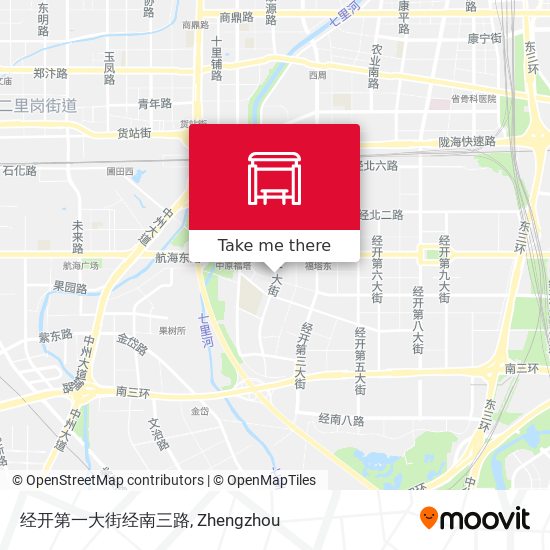 经开第一大街经南三路 map