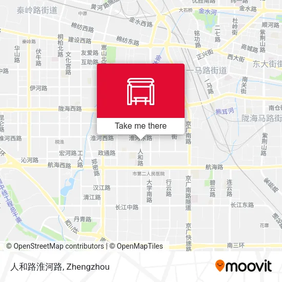 人和路淮河路 map
