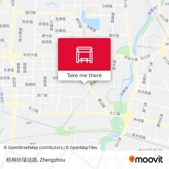 梧桐街瑞达路 map