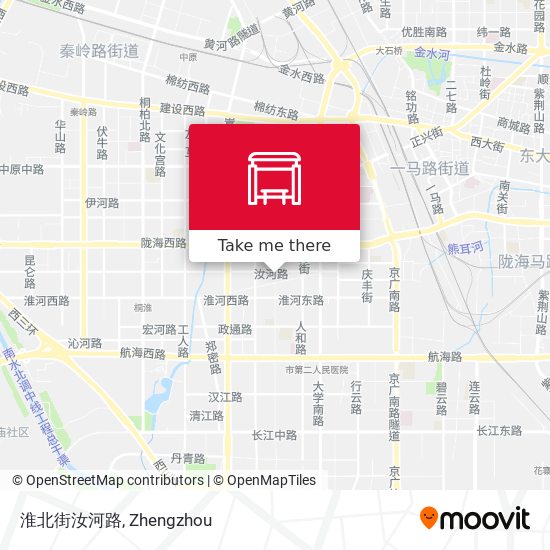 淮北街汝河路 map