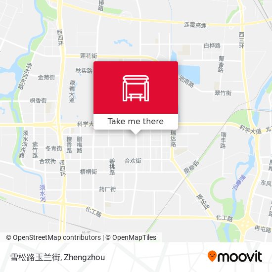 雪松路玉兰街 map