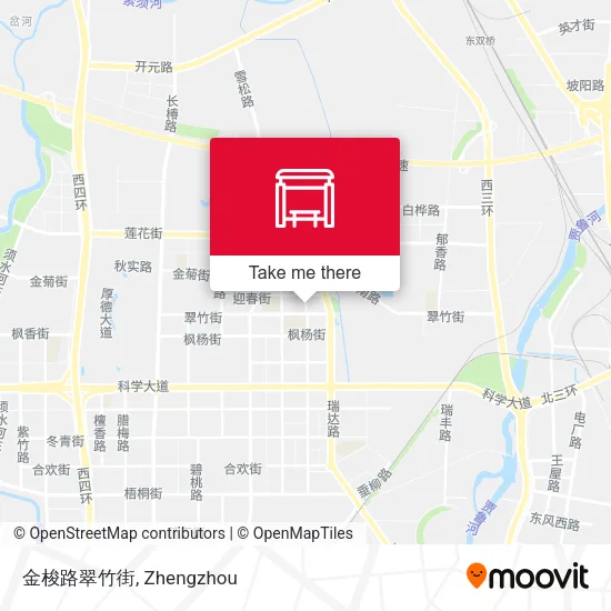 金梭路翠竹街 map