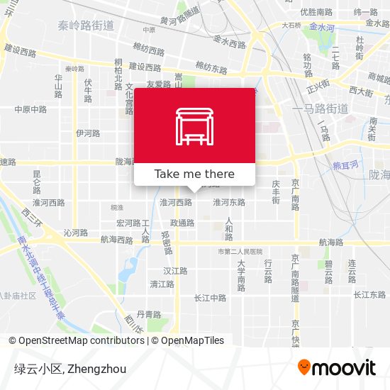 绿云小区 map