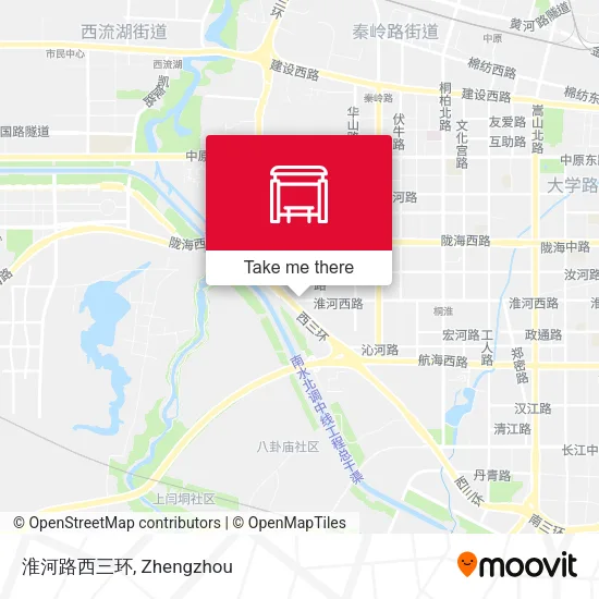 淮河路西三环 map