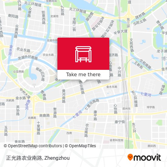 正光路农业南路 map