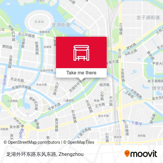 龙湖外环东路东风东路 map
