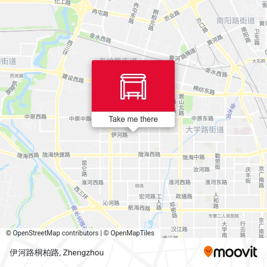 伊河路桐柏路 map